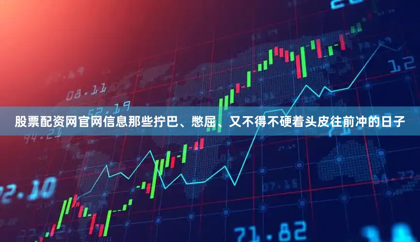 股票配资网官网信息那些拧巴、憋屈、又不得不硬着头皮往前冲的日子